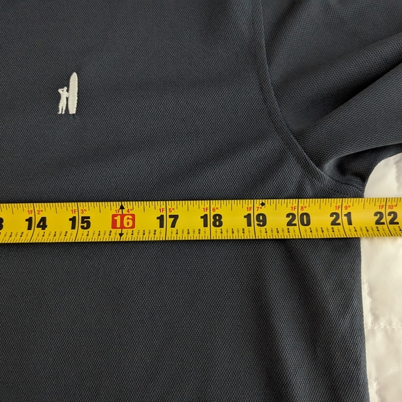Johnnie-O Men's Prep-Performance Polo Medium Navy Blue - Picture 3 of 3